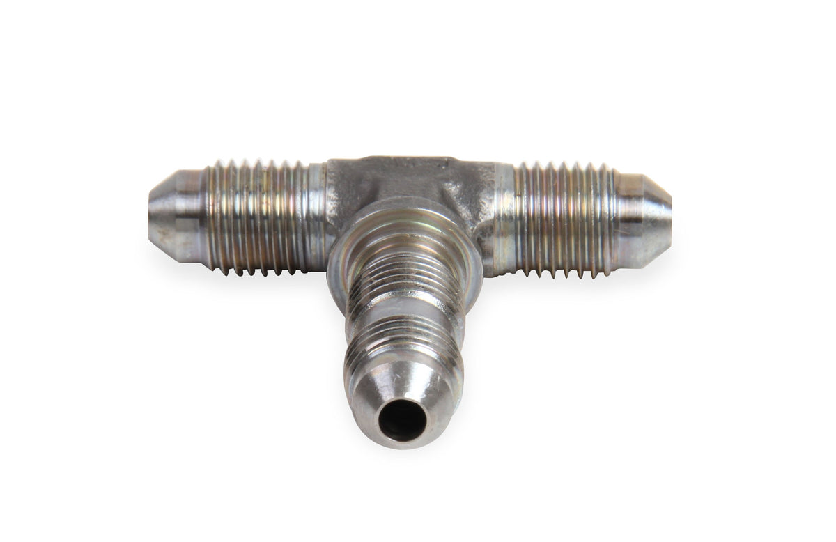 Earl’s -3 AN Bulkhead Tee - Stainless Steel - SS983403ERL