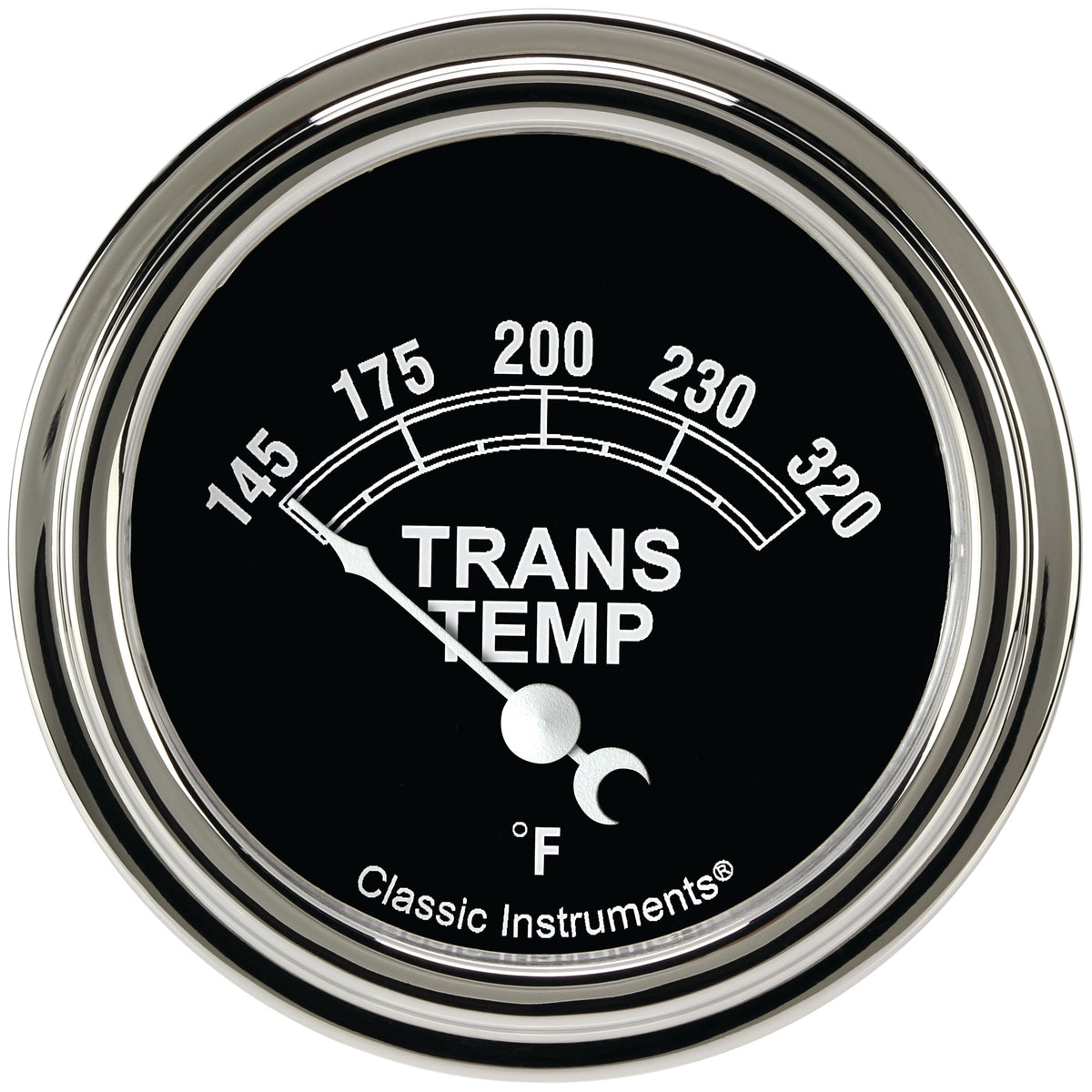 Classic Instruments Traditional 2-5/8" Transmission Temperature Gauge - TR227SLF