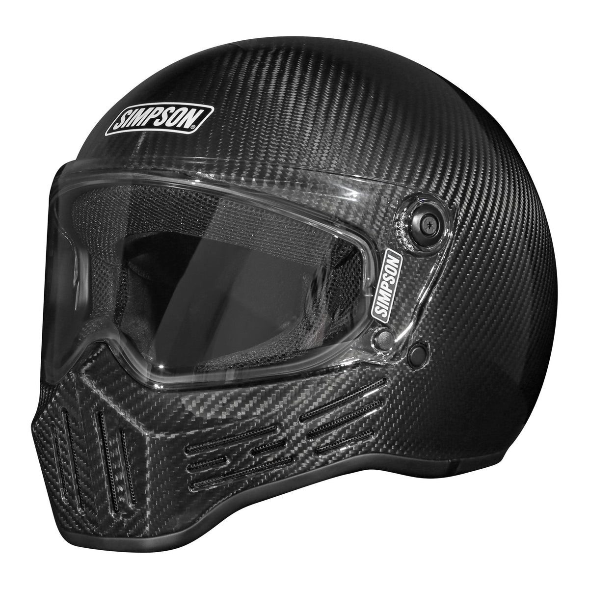 Simpson M30 Bandit Helmet - Carbon - Extra Small - M30CXS