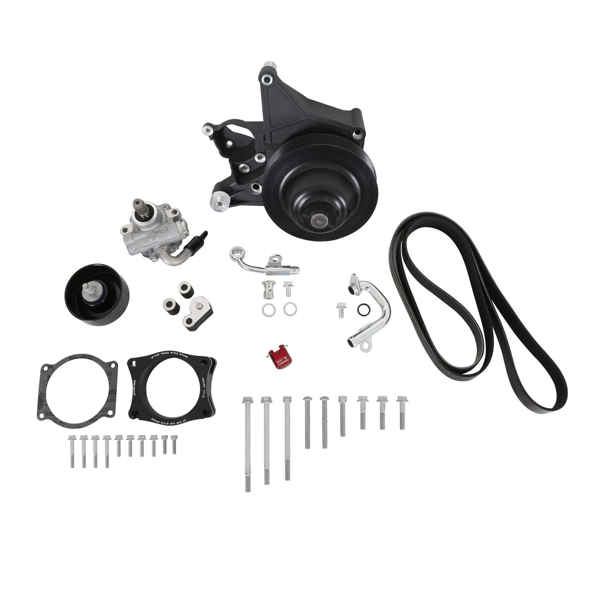 Holley Power Steering Add-on System for LT4 Wet Sump Engines - 20-222BK