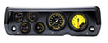 Classic Instruments 1970-76 Duster AutoCross Yellow Six Gauge Set Mopar - CDDU70AXY01CF