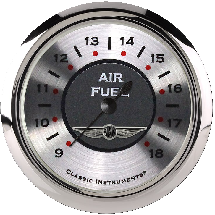 Classic Instruments All American 2-5/8" Air Fuel Ratio Gauge - AW394SRC