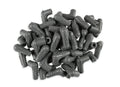 MSD Boots, 90 Degree Logo Spark Plug, Gray Silicone 50EA - 34514