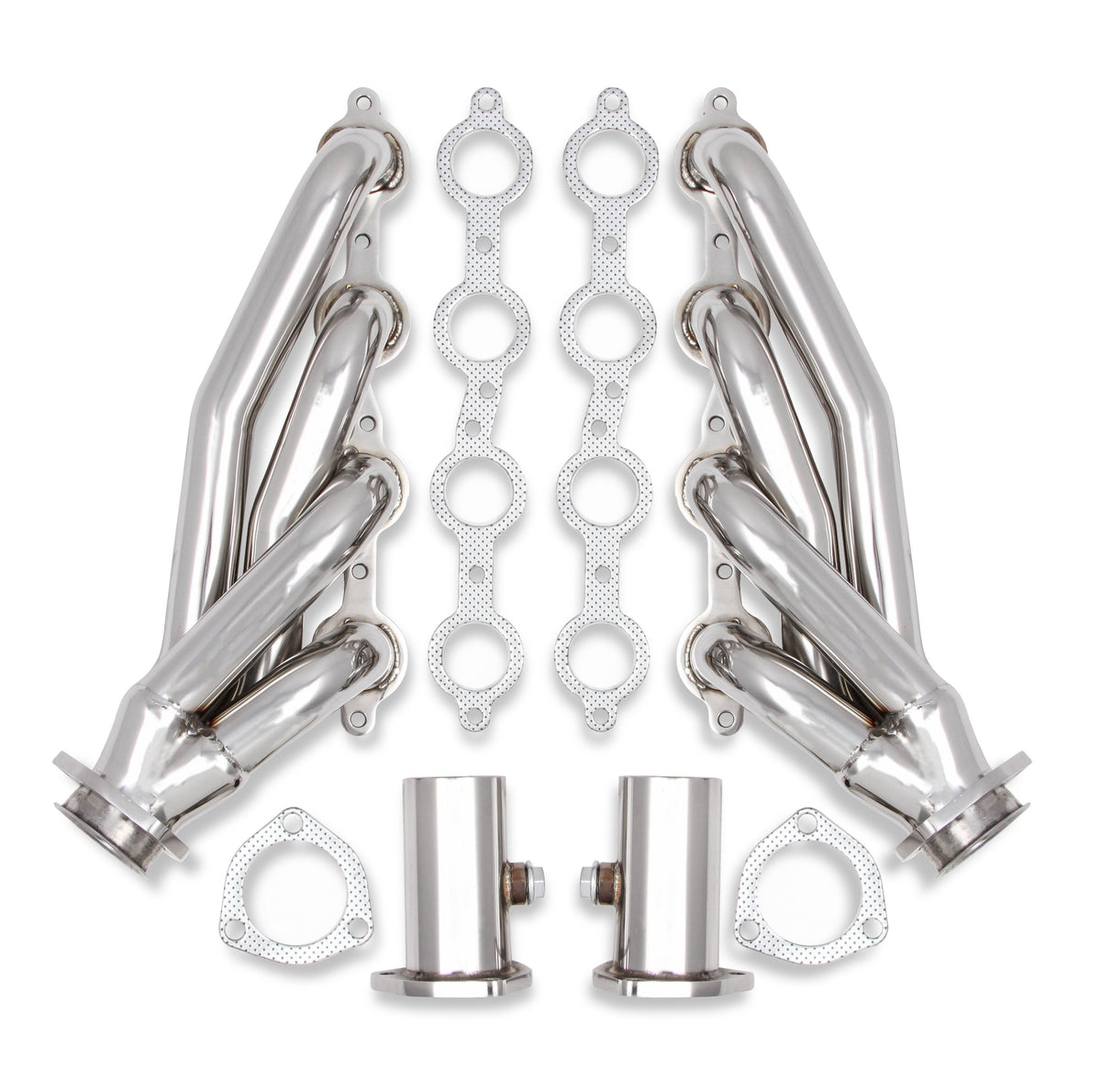 Flowtech Shorty Headers - Polished - 11576FLT