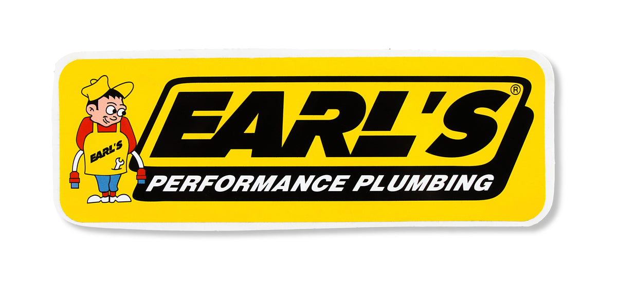 Earl’s Plumbing Decal - 36-280