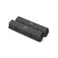 Holley Valve Covers - Vintage Series - Finned - SBC - Satin Black Machined - 241-245