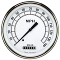 Classic Instruments Classic White 5" Speedometer Gauge (140 MPH) - CW56SLC