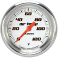 Classic Instruments Velocity White 2-5/8" Outside Air Tempature Gauge - VS399WAPF