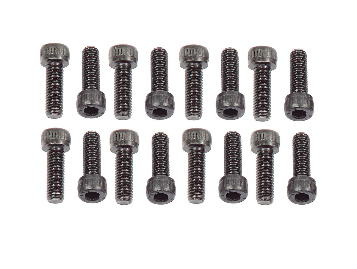 Mr. Gasket Header Bolts - M8-1.25 x 25mm Socket Head - Black Oxide - 978G