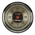 Classic Instruments All American Nickel 2-1/8" Oil Temperature Gauge - AN128SHC