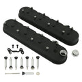 Holley Tall LS Valve Covers - Satin Black - 241-112