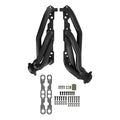 Flowtech Shorty Headers - Black Painted - 91831FLT