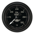 Classic Instruments Moal Bomber 2-1/8" Oil Temperature Gauge - MA128BLF
