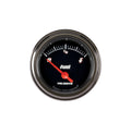 Classic Instruments Velocity Black 2-1/8" Fuel Level Gauge (240-33 Ohm) - VS09BSLC