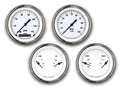 Classic Instruments White Hot 3" Speedo/Tach/2 Duals-GM - WH05BLF