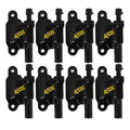 ACCEL Ignition Coil - SuperCoil -GM LS2, LS3 and LS7 - Black - 8-Pack 140043K-8