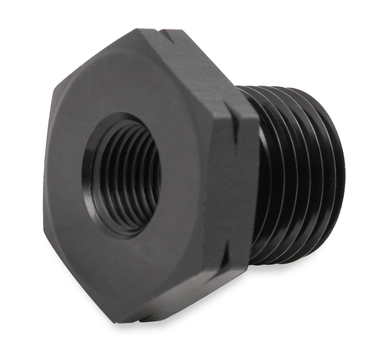 Earl’s GM LS Oil Pressure Gauge Adapter Fittings - Black - AT9919AUJERL