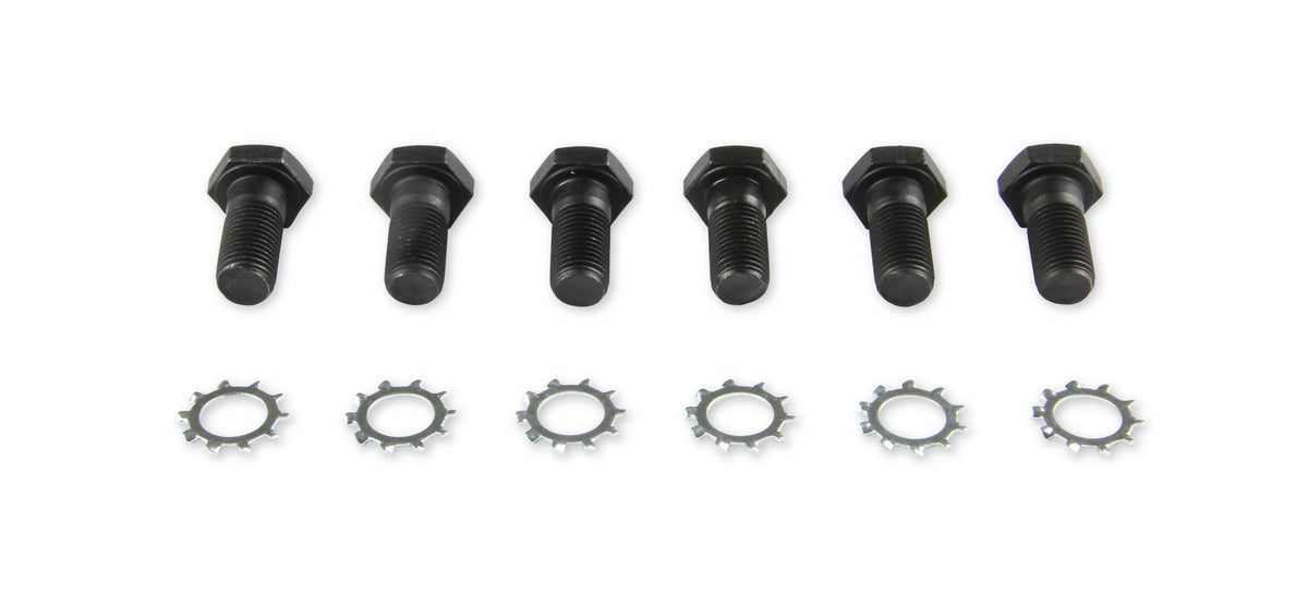 Mr. Gasket Flywheel Bolts - Chevy Small/Big Block, 90° V6, Small Block Ford - 912
