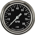 Classic Instruments Hot Rod 2-5/8" Tachometer Gauge - HR383SLF