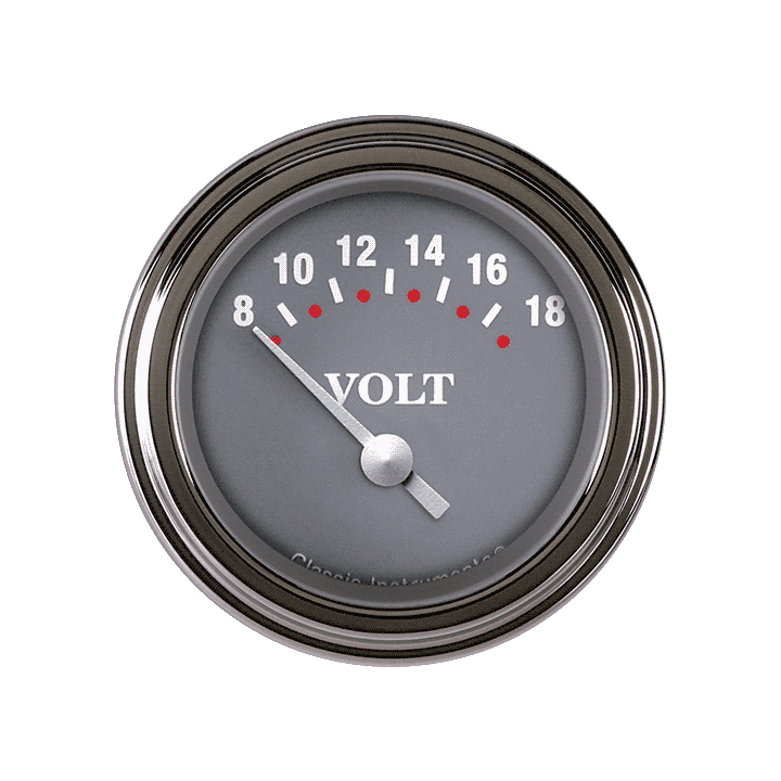 Classic Instruments SG Series 2-1/8" Volt Gauge - SG30SLC
