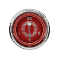 Classic Instruments V8 Red Steelie 2-1/8" Volt Gauge - V8RS30SLC