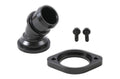 Holley Water Neck - Swivel 45 Degree Angle - Black - 97-343