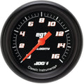 Classic Instruments Velocity Black 2-5/8" Exhaust Gas Tempature Gauge - VS398BBPF