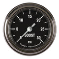 Classic Instruments Hot Rod 2-1/8" Boost Gauge (30 PSI) - HR142SLF