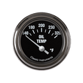 Classic Instruments Hot Rod 2-1/8" Oil Temperature Gauge - HR28SLF