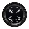 Classic Instruments Hot Rod 3" Quad Gauge (240-33 Ohm) - HR76BLF