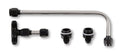 Quick Fuel Dual Feed Fuel Line #6AN (Black) - 34-600BKQFT