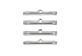 Mr. Gasket Valve Cover Clamps - Chrome - 9817