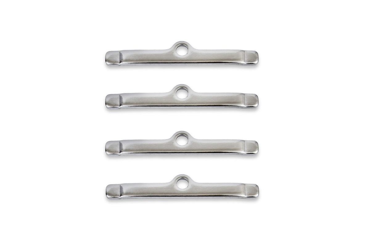 Mr. Gasket Valve Cover Clamps - Chrome - 9817