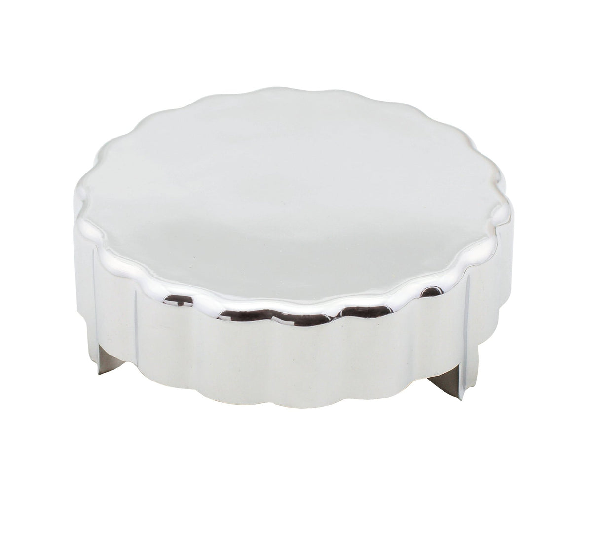 Mr. Gasket Chrome Power Steering Cap Cover - 9776