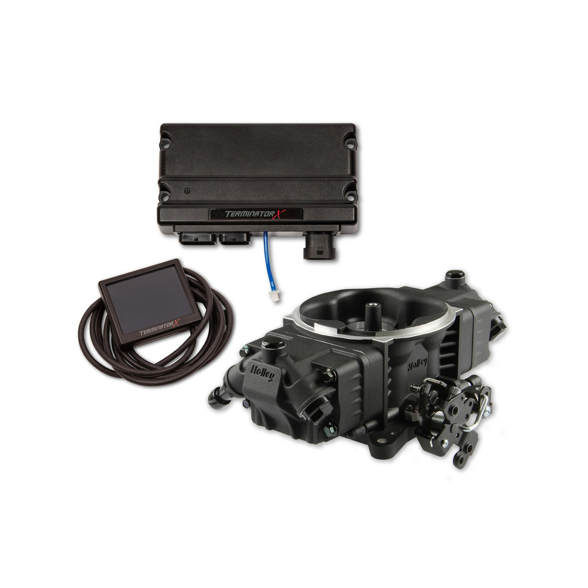 Holley EFI Terminator X Stealth GM LS 4150 - Black - 550-1021