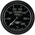 Classic Instruments Moal Bomber 2-5/8" Transmission Temperature Gauge - MA327BLF