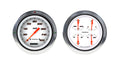 Classic Instruments 1954-55 Velocity White Chevy Truck 5" Speed/Quad-LS - CT54VSW52-LS