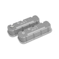 Holley Tall M/T Valve Covers for Big Block Chevy Engines - Natural Cast Finish - 241-150