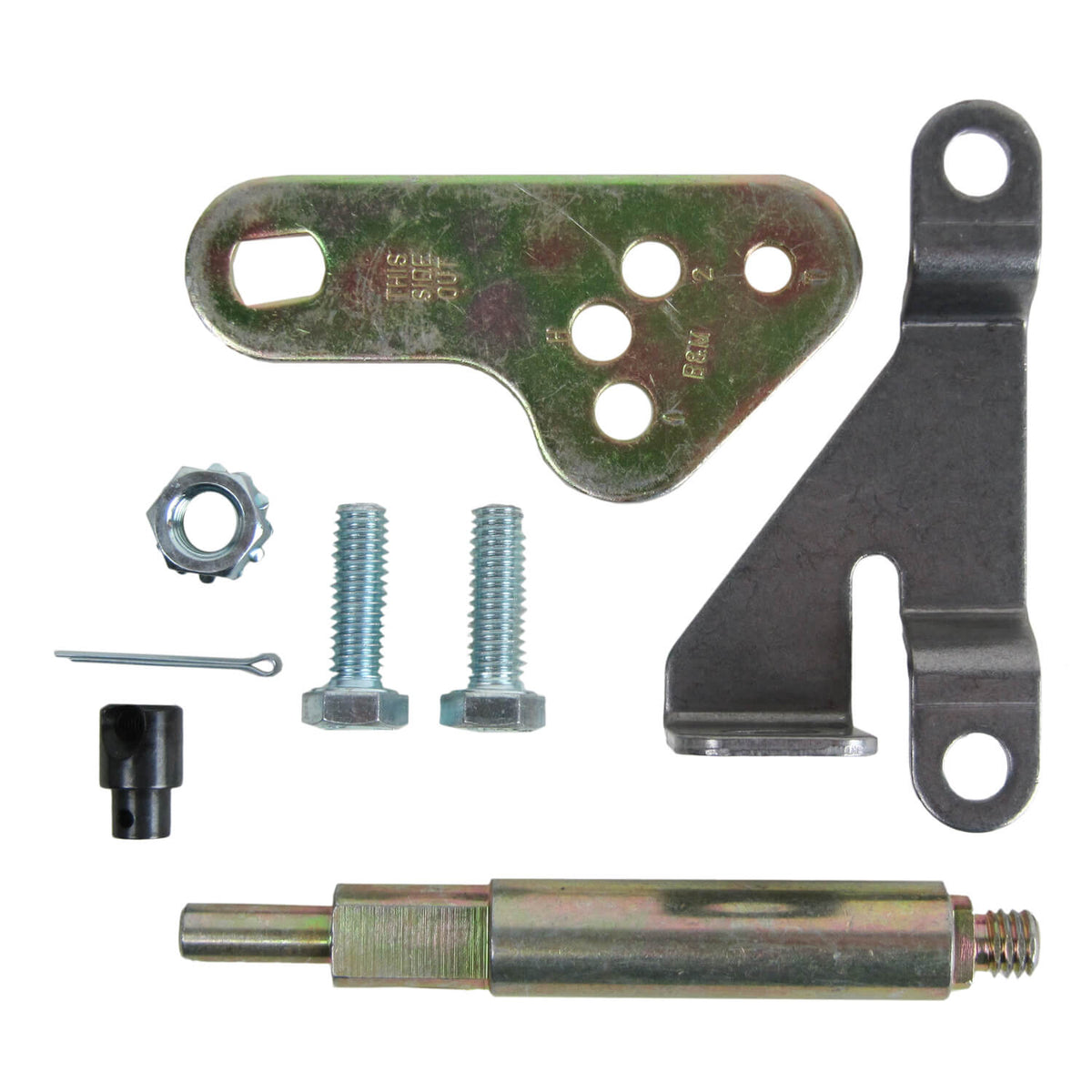 B&M Cable Bracket & Shift Lever Kit - GM 70497