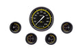 Classic Instruments AutoCross Yellow 4-5/8" Speedo w/ 2-1/8" Fuel/Oil/Temp/Volt - AX54YBPF
