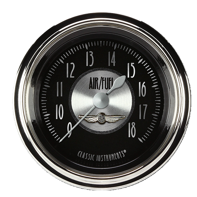 Classic Instruments All American Tradition 2-1/8" Air Fuel Ratio Gauge - AT194SHC