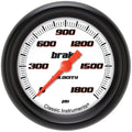 Classic Instruments Velocity White 2-5/8" Brake Pressure Gauge - VS367WBPF