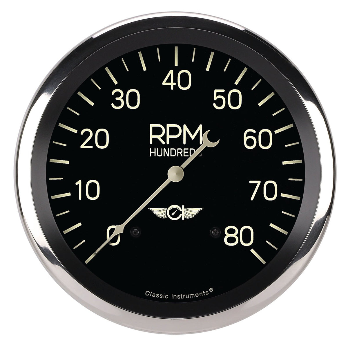 Classic Instruments Classic Series 4-5/8" Tachometer Gauge - CL71SRC
