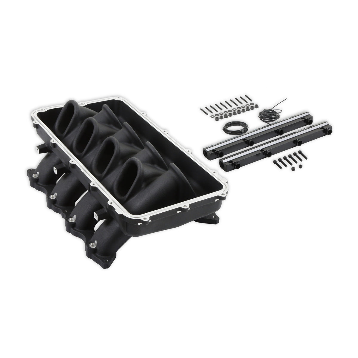 Holley EFI HI-RAM BASE, FORD COYOTE BLACK - 300-920BK