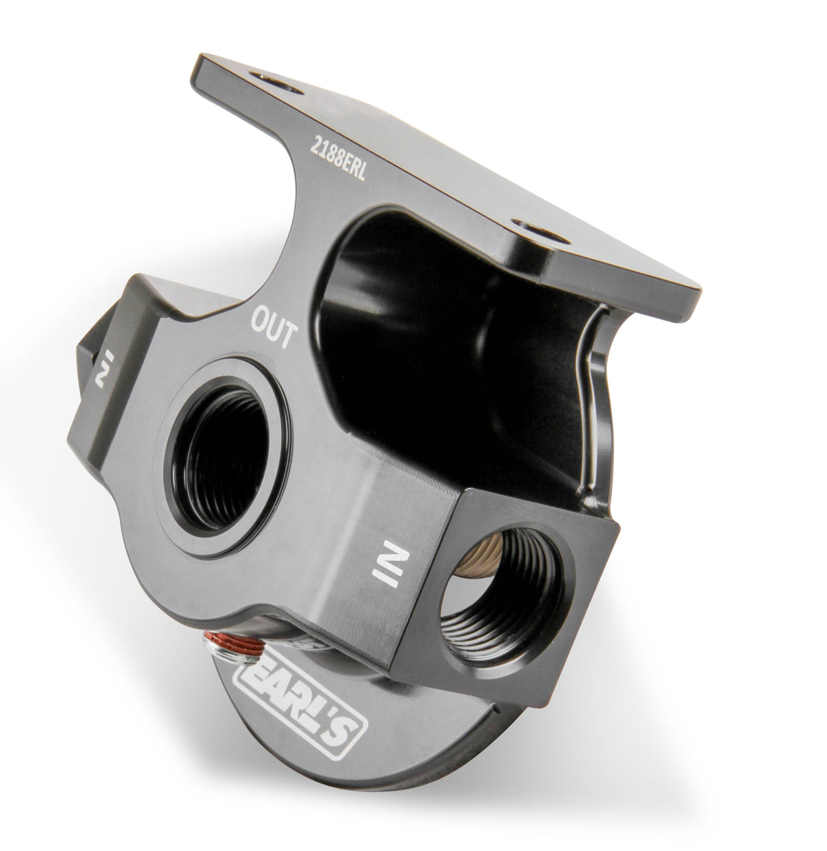 Earl’s Billet Remote Oil Filter Mount - 2188ERL