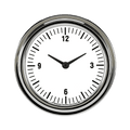 Classic Instruments White Hot 2-5/8" Clock - WH92SLF