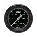 Classic Instruments Autocross Gray 2-5/8" Oil Temperature Gauge - AX328GBPF