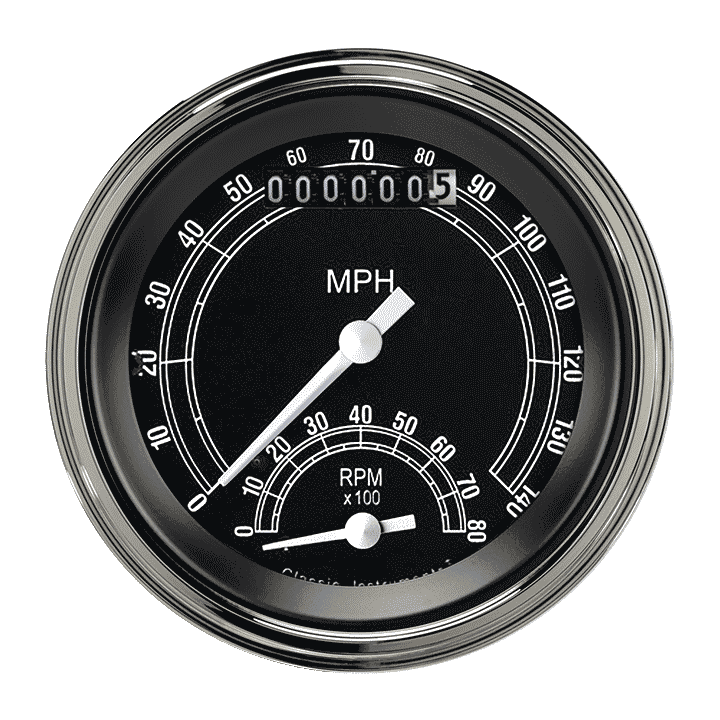 Classic Instruments Traditional 3" Ultimate Speedometer Gauge - TR20SLC