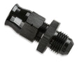 Mr. Gasket Aluminum Tube Adapter -6 AN Male AN To 3/8 Inch Tubing Black - 892006-BL