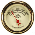 Classic Instruments Vintage 2-1/8" Oil Temperature Gauge - VT28GLF
